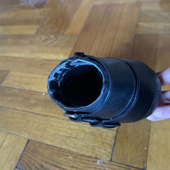 Carlos Santana Borderline Black Lethaer Bootie size 11US - Picture 5 of 8